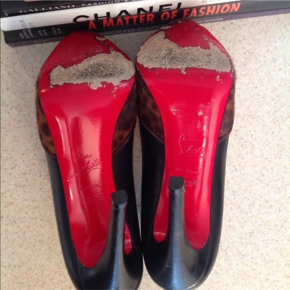 Christian Louboutin Heels Maggie Pumps Pony Hair - Picture 6 of 7